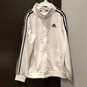 Adidas boys zip-up sweater